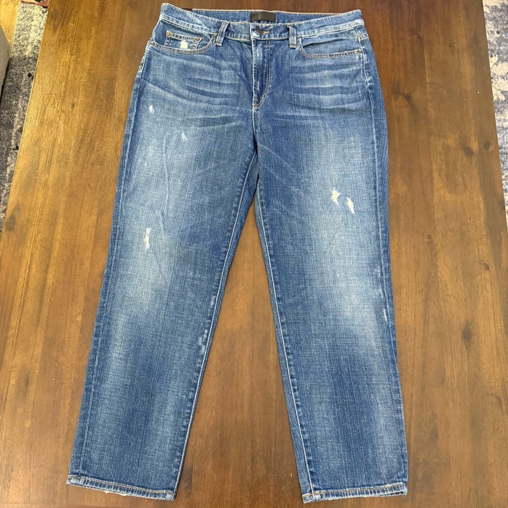 Vince Manny Boyfriend Classic Blue Denim‎ Jeans